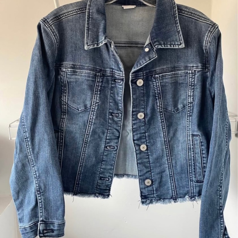 Chicos Stylish Blue Denim Jacket